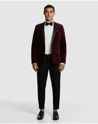 yd. - Milan Velvet Tuxedo Jacket