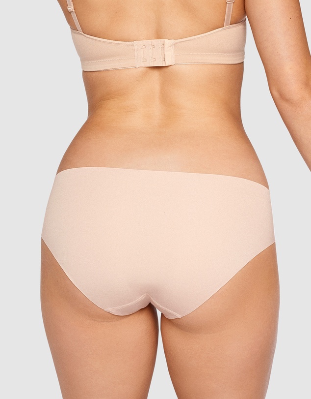 Naturana - Cotton & Modal Seamless Invisible Hipster Brief
