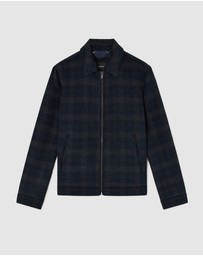 Politix - Stevie Wool Blend Check Jacket