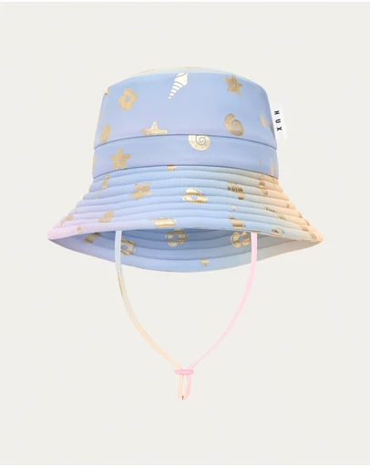 Huxbaby - Shell Foil Ombre Swim Hat - ICONIC EXCLUSIVE - Kids