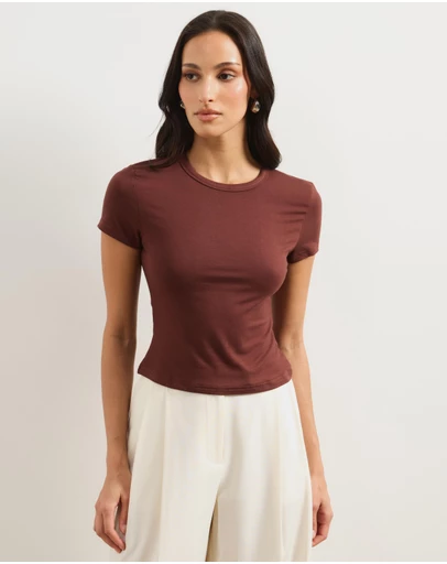Atmos&Here - Lottie Fitted Baby Tee
