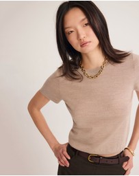 Oxford - Grace Short Sleeve Merino Knit