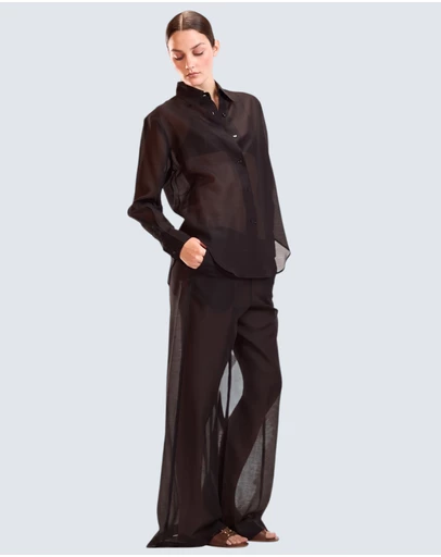 Cynthia Rowley - Salina Sheer Shirt