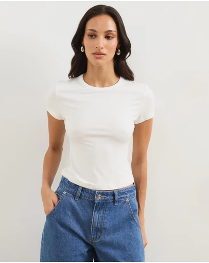 Atmos&Here - Lottie Fitted Baby Tee