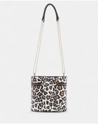 GUESS - Leopard Nerea Mini Bag