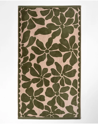 Aura Home - Palma Petal Australian Cotton Beach Towel