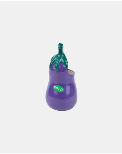DOIY - Farmers Market Utensil Pot Eggplant