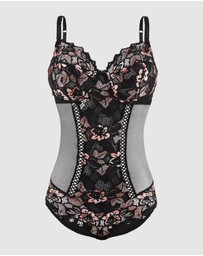 Sans Complexe - Arum Cabaret Underwired Lace Bodysuit