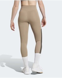 adidas Performance - Optimé 3-Stripes Full Length Leggings Womens