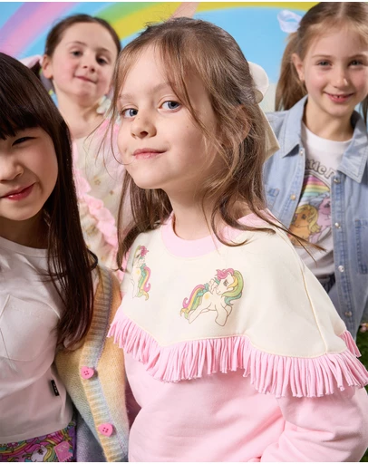 Rock Your Kid - My Little Pony Fringe Sweat in Pink