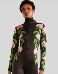 Cynthia Rowley - WATER REPELLENT BONDED SKI JUMPSUIT