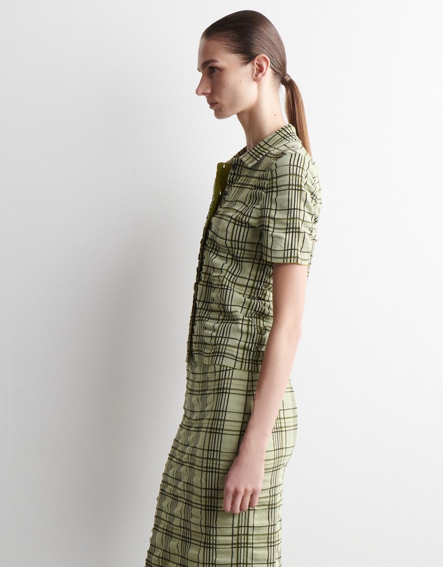 COS - Checked Cotton-Jacquard Shirt