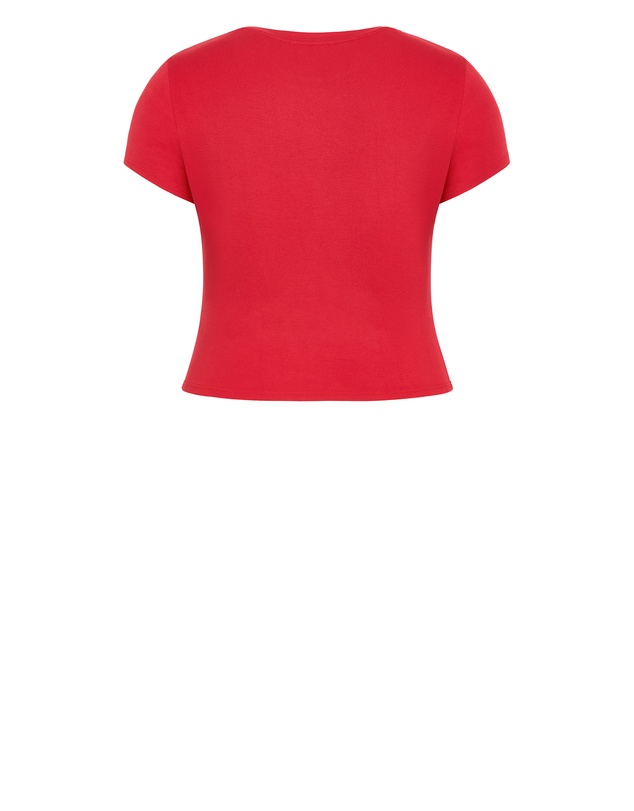 City Chic - Karla Short Sleeve Tee