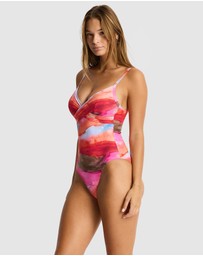 Sea Level Australia - Cabo Cross Front Scoop Back One Piece
