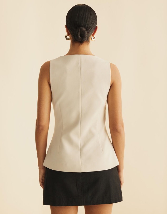 Atmos&Here - Lottee Scoop Neck Vest