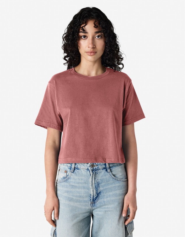American Apparel - Women's Fine Jersey Boxy T-Shirt
