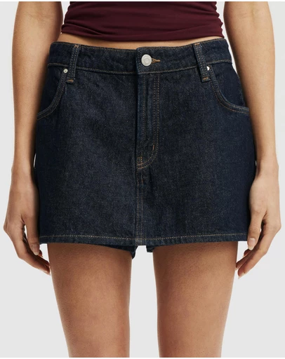 Cotton On - Mini Denim Skort