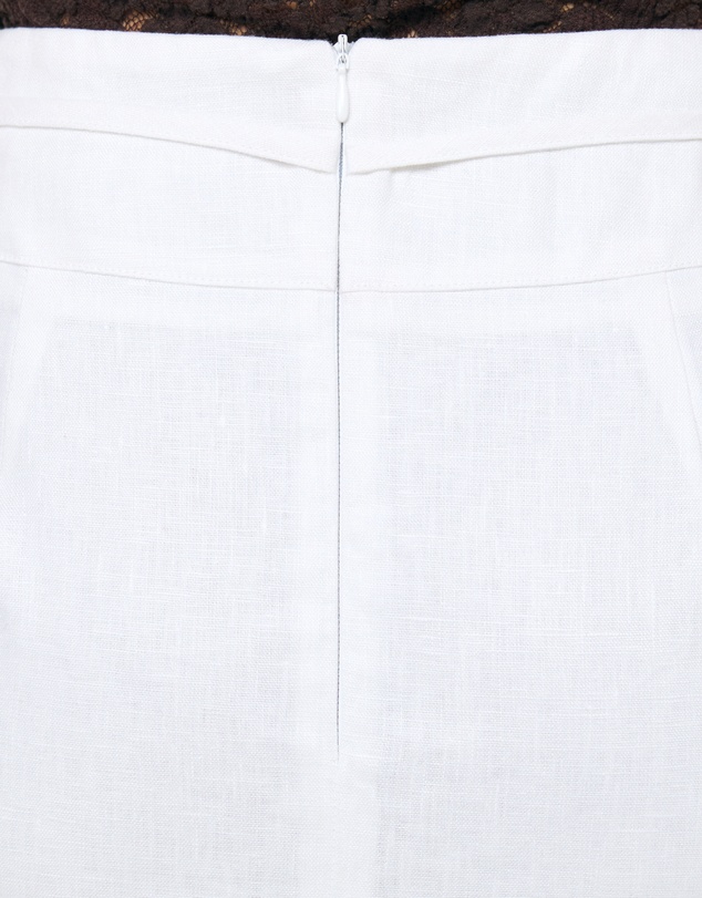 AERE - Alba Linen Midi Skirt