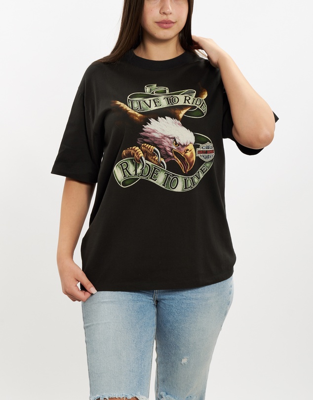 Vintage by The Real Deal - Pre Loved - 90s Harley Davidson Tee