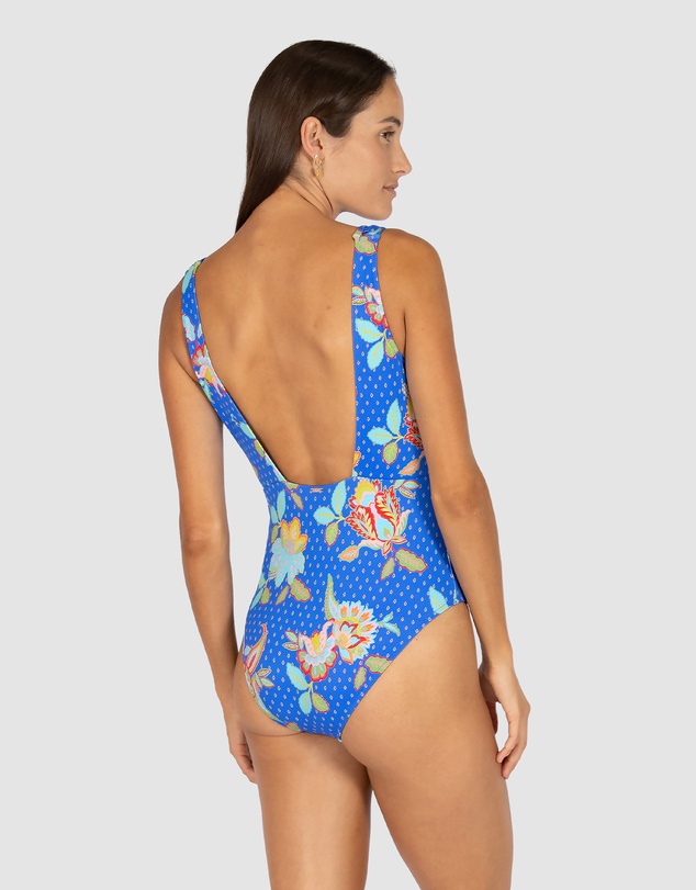 Baku Swimwear - Spice Temple Longline One Piece Swimsuit