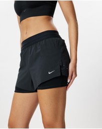 Nike - Swift Dri-FIT Mid-Rise 2-in-1 Running Shorts
