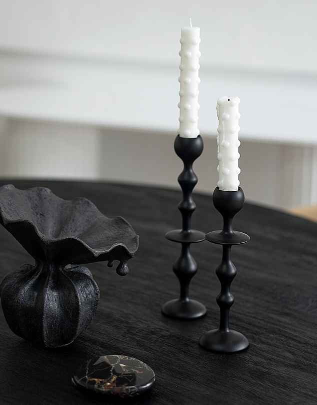 Black Blaze - Infinity Candle Holder