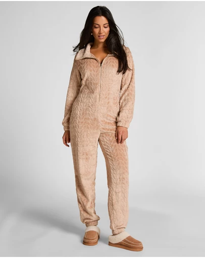 Hunkemoller - Zip Up Fleece Onesie