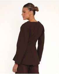 Petal & Pup - Elke Jacket - Brown