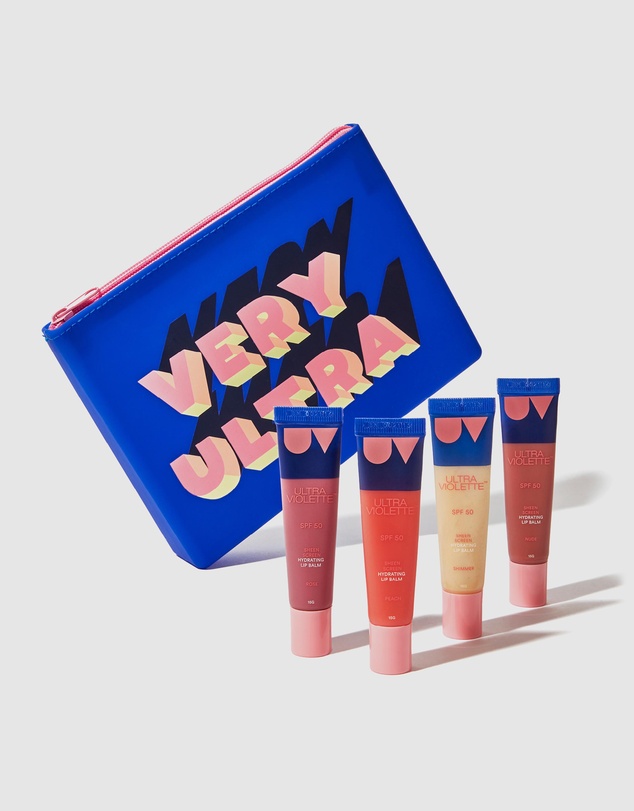 Ultra Violette - Sheen Screen Lip Collection SPF50 (Valued At $100)
