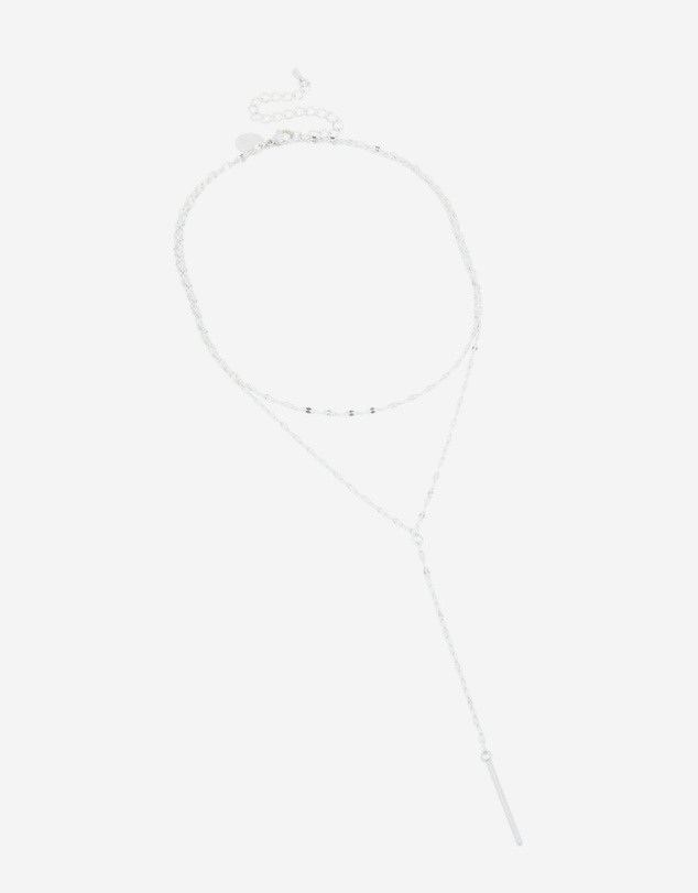 Lovisa - Waterproof Stainless Steel Multi Layered Chain Y-Necklace