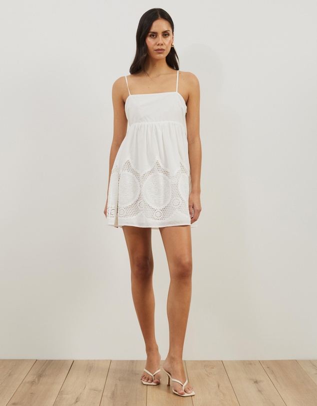 Atmos&Here - Cora Embroidered Mini Dress
