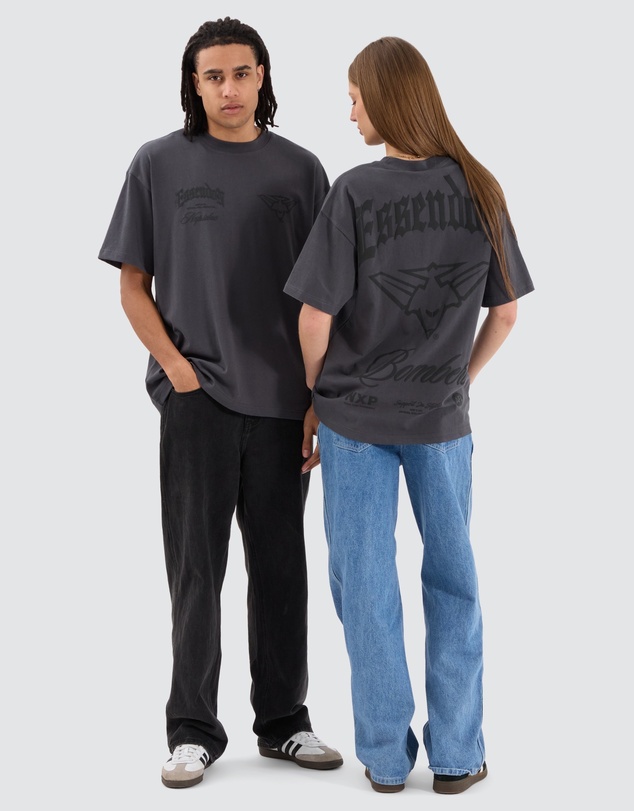 Nena & Pasadena - Essendon T18 Raptor Tee