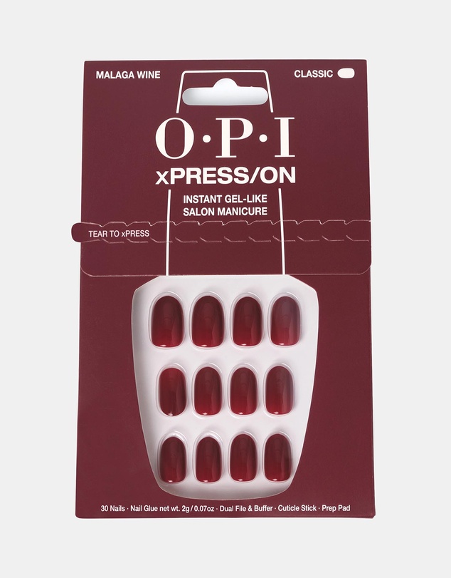 O.P.I - OPI xPRESS/ON - Malaga Wine