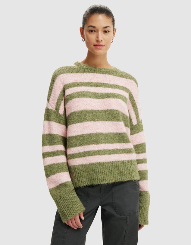 Cotton On - Luxe Crew Neck Sweater