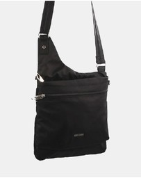 Pierre Cardin - Pierre Cardin Nylon Anti-Theft Cross Body Bag