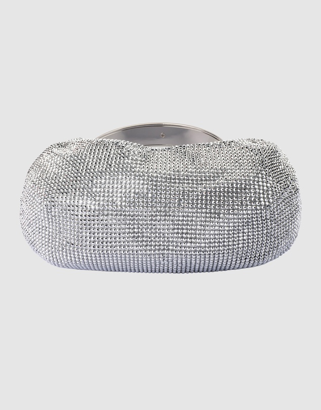 Olga Berg - Pixie Crystal Mesh Bag
