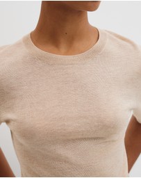 Country Road - Merino Short Sleeve Knit T-shirt