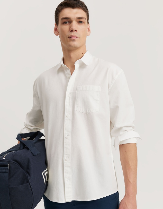 Country Road - Relaxed Fit Australian Cotton Vintage Wash Shirt