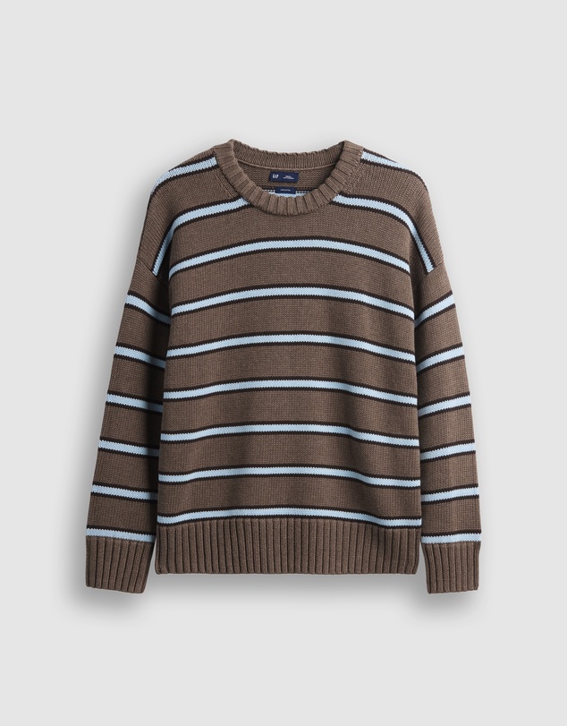 GAP - Cotton Oversized Boyfriend Crew Pullover
