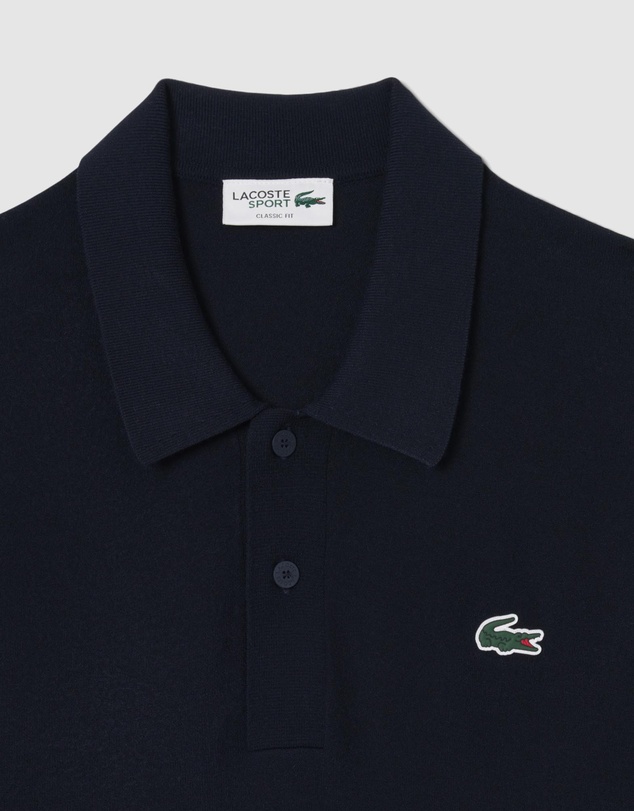 Lacoste - Golf Essentials LS Knit Polo