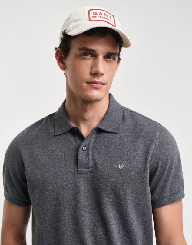 Gant - Regular Fit Shield Piqué Polo Shirt