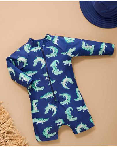 Playful Crocodile Print