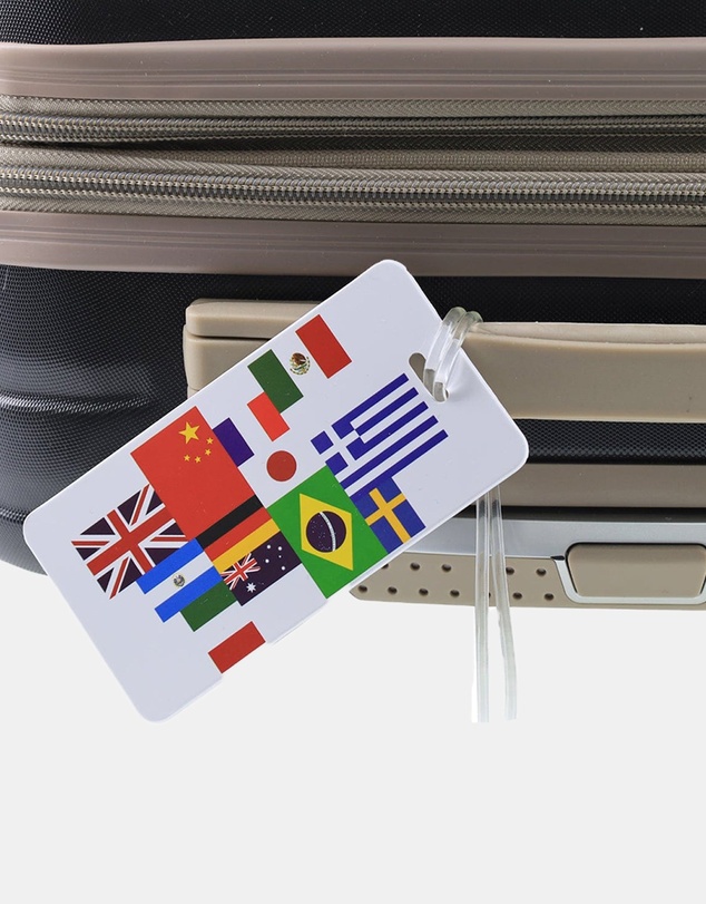 Milleni - Milleni Travel Flags Luggage Tag