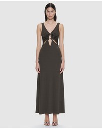 Christopher Esber - Droplet Crystal Loophole Tank Dress