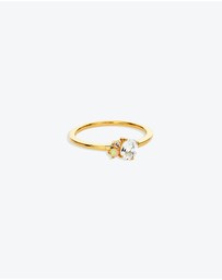 By Charlotte - Gold Kindred April Ring