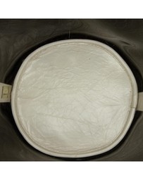 Pre-Loved by Azura Reborn - Pre-Loved Crumpled Calfskin PVC Camellia Bucket
