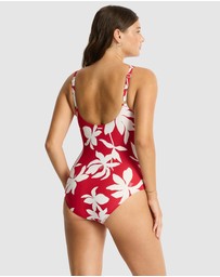 Sea Level Australia - Leilana Scoop Back Panel Line One Piece