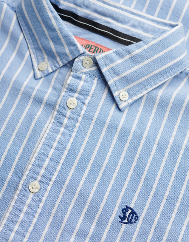 Superdry - Slim Oxford Button Down Long Sleeve Shirt
