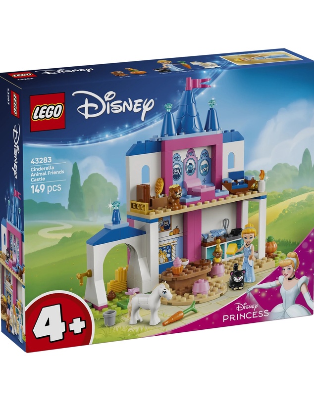 LEGO - 43283 Cinderella Animal Friends Castle
