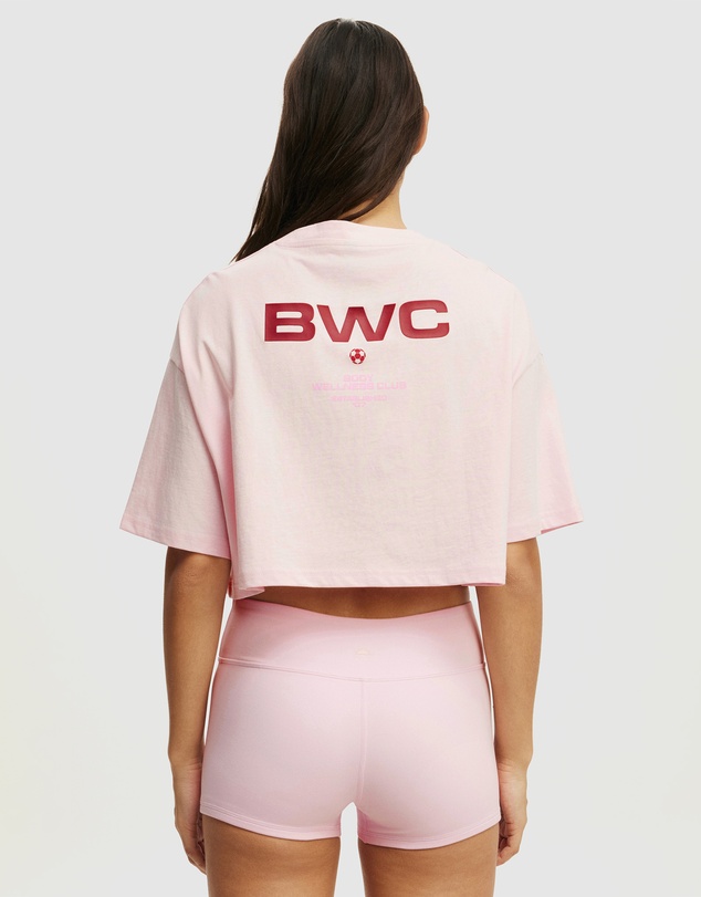 Cotton On Body Active - Cropped Graphic Sporty Tee